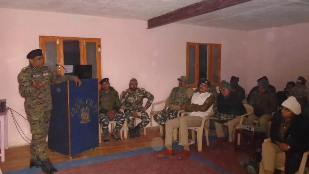 ips trainees have undergone attachment training in kashmir