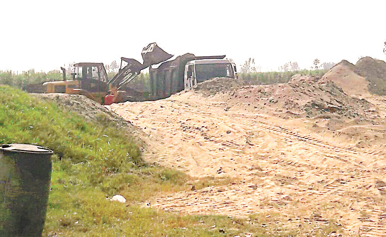 illegal mining