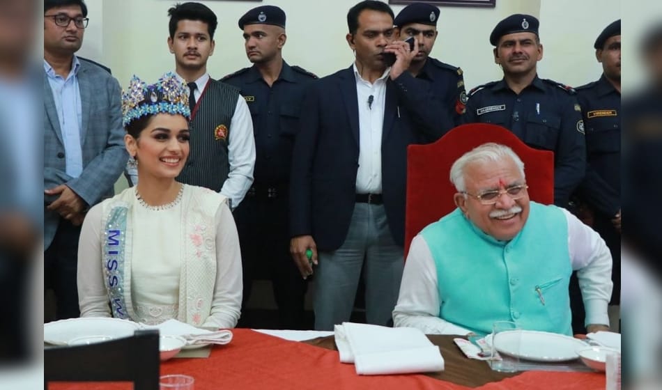 manushi chhillar writes emotional tweet on meeting prime minister narendra modi