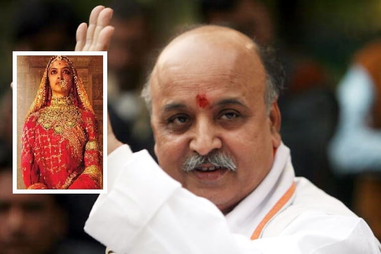 Padmavati controversy:  a statements given by Praveen Togadia about movie