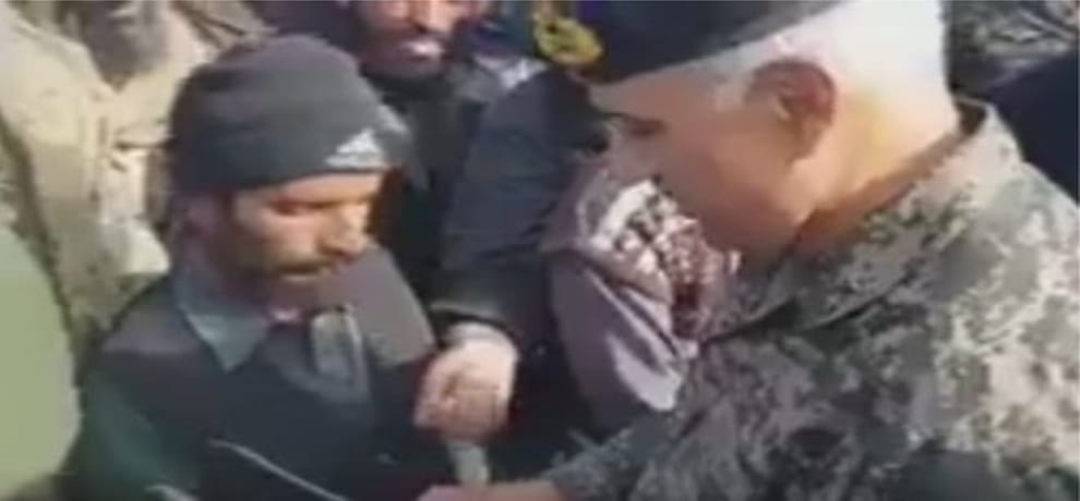 Why did the Pakistani general pay the protesters?