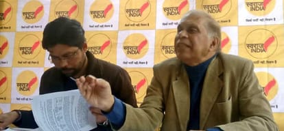 aap government and hike the dtc bus fare, claims swaraj india