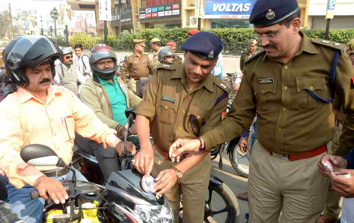 UP police trying to change character image