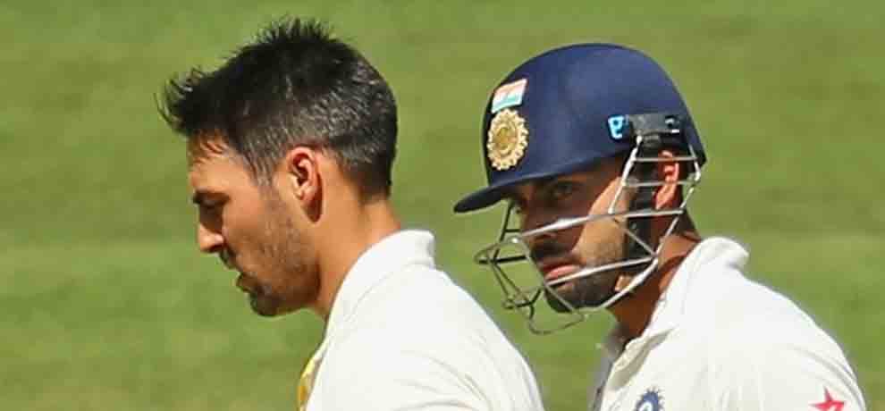 virat kohli behaviour is disrespectful and silly feels mitchell johnson