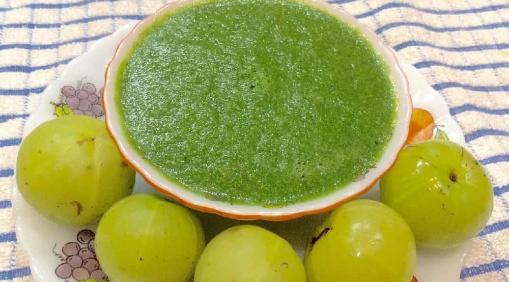 how to make green chutney