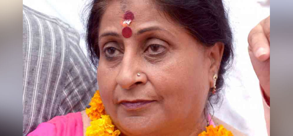 asha sharma from bjp became the new mayor of ghaziabad