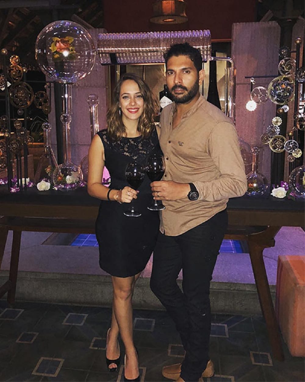 yuvraj singh and hazel keech troll on instagram over sexier selfie