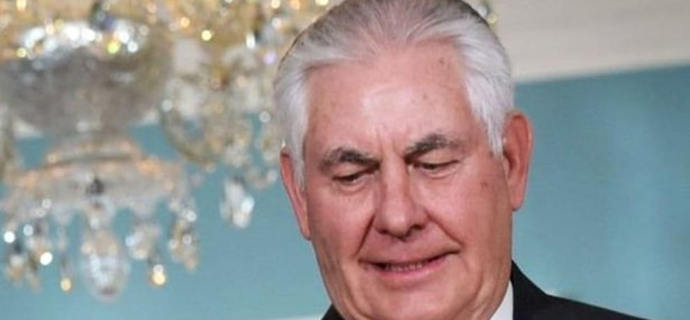 american State department denies that Rex Tillerson is being replaced