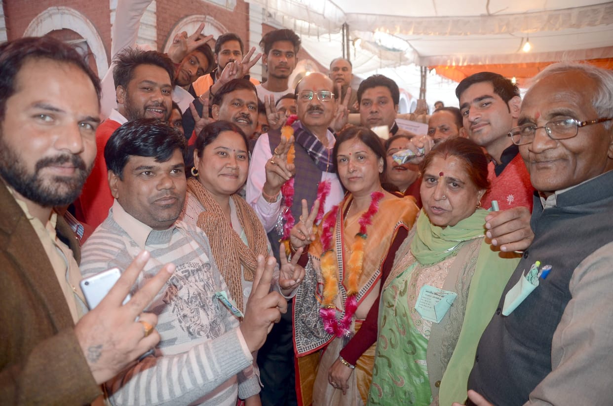 bjp won in amroha nagar palika