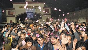 This time the young enthusiasm in the house