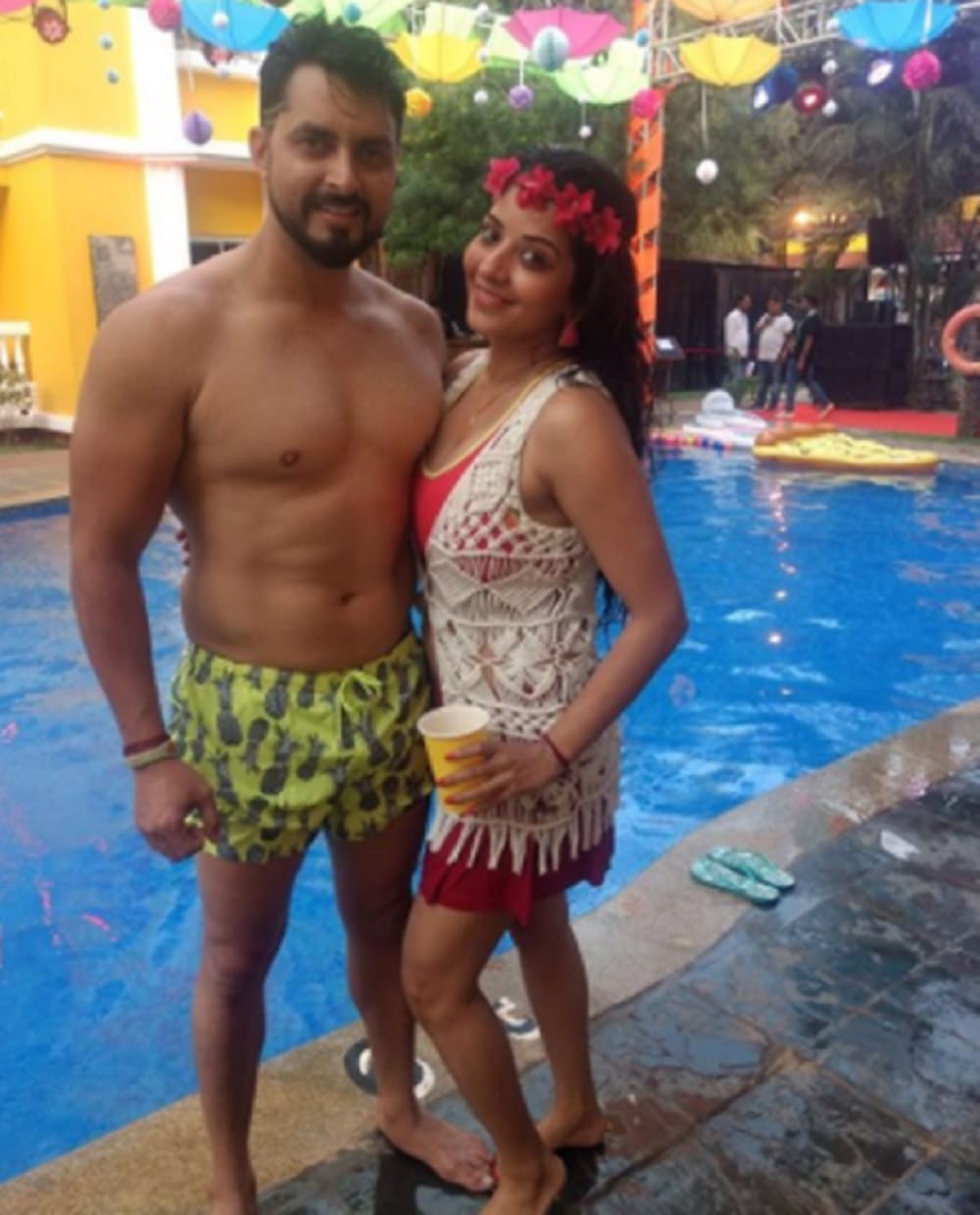 bharti singh pool party before her wedding