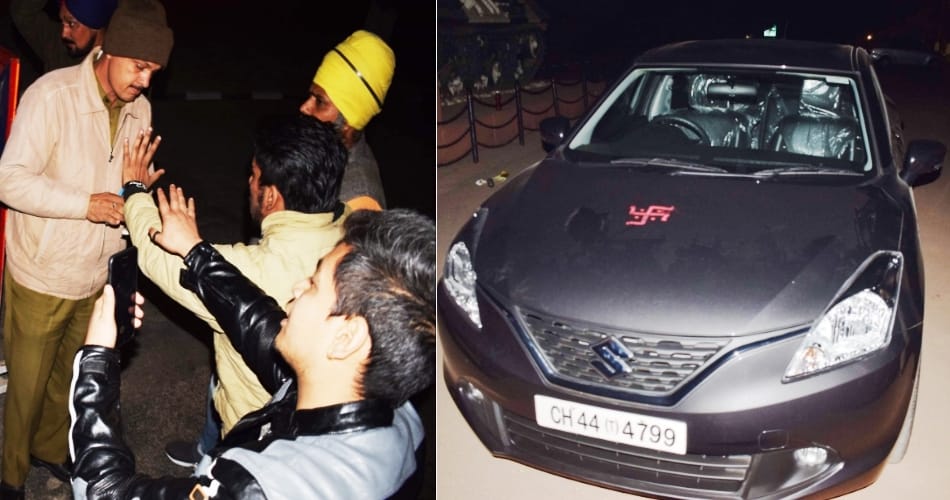 bribe allegation on chandigarh police constables