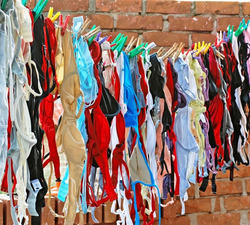 What did husband with the undergarment wife contemplates of divorce