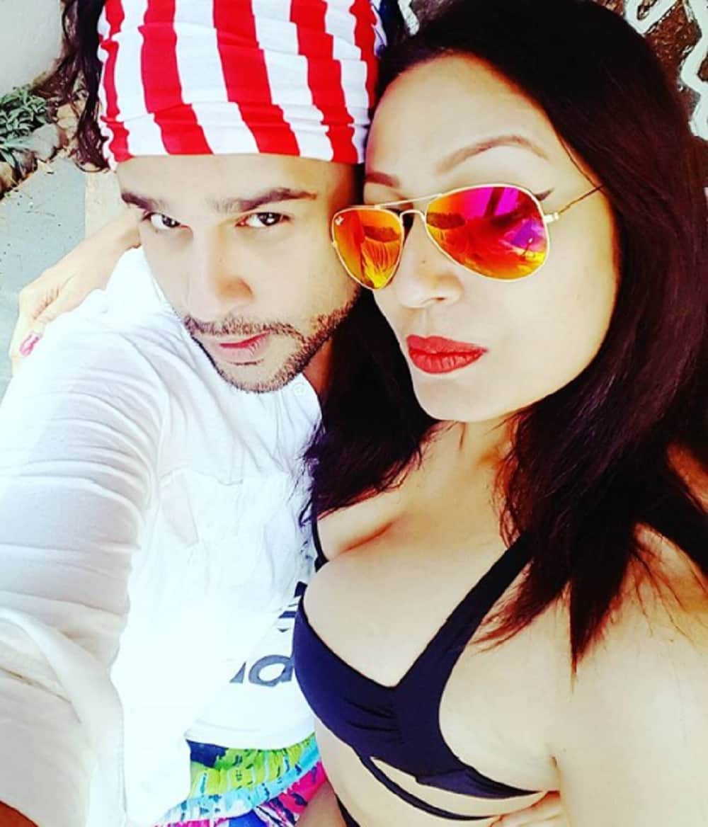 when Kashmira Shah had fall in love with Krishna Abhishek