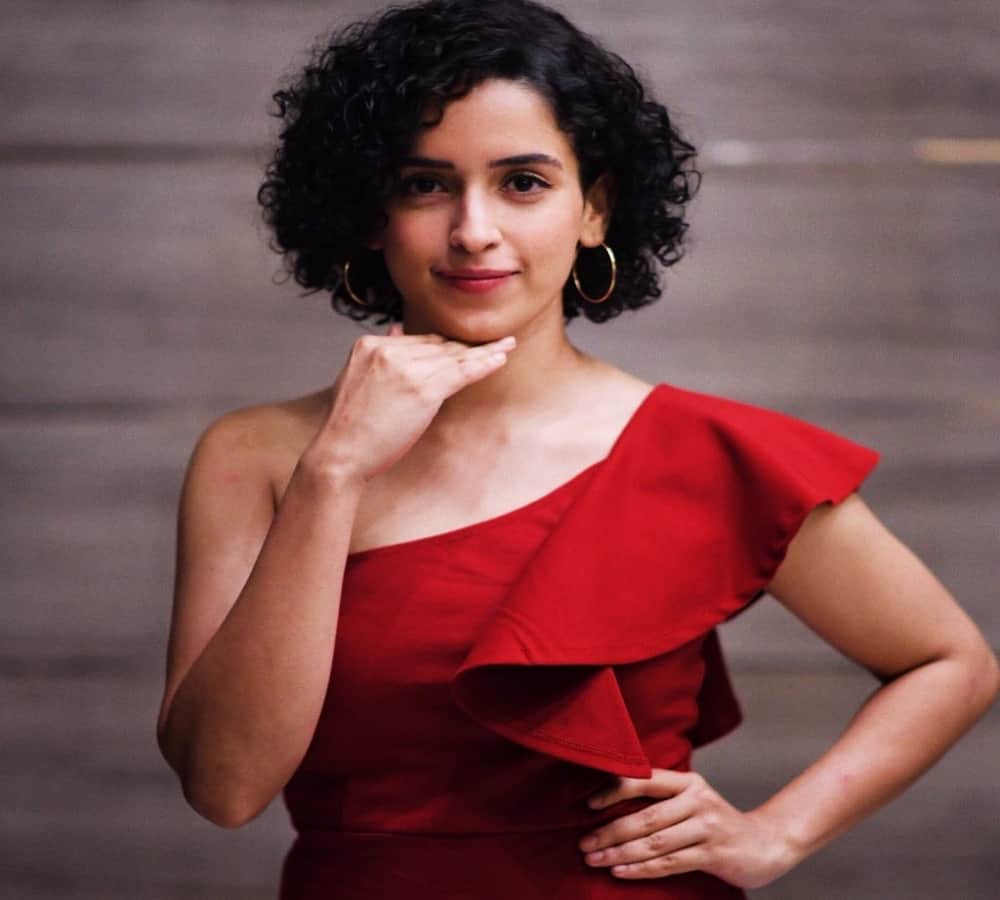 Kathal fame Sanya Malhotra rejected Pagglait says  felt that I was not ready to shoulder a film