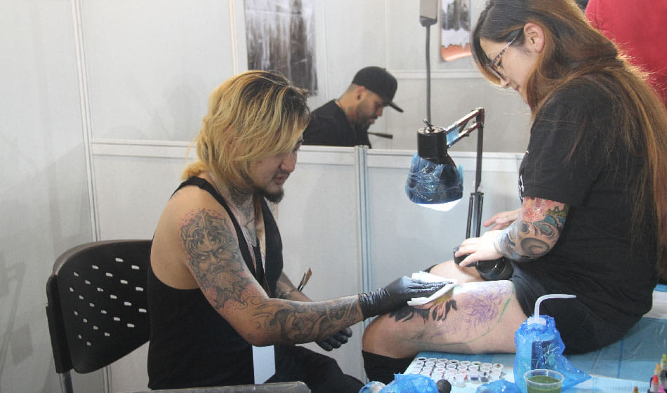 second edition of tattoo festival in delhi igi stadium started 