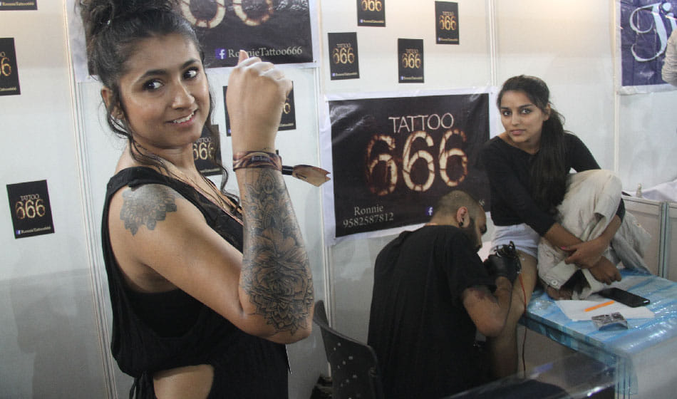 second edition of tattoo festival in delhi igi stadium started 