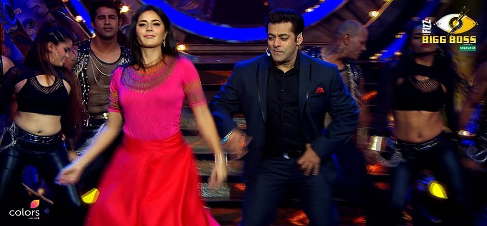 bigg boss 11: salman khan and katrina kaif new song dil diyan gallan from film tiger zinda hai