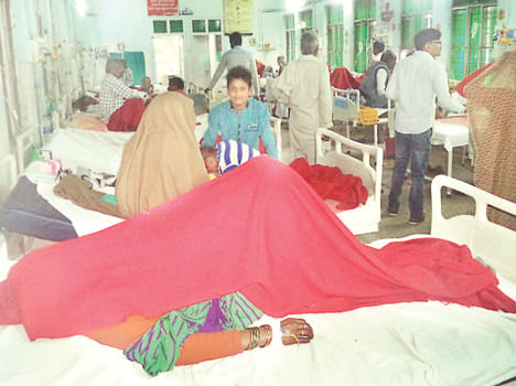 Two people, including elderly, infected with infectious disease