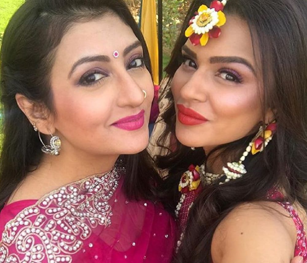 Pictures Of Aashka Goradia And   Brent Goble Mehendi And Sangeet Ceremony
