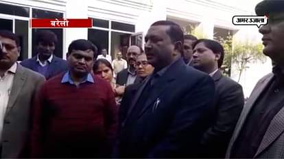 BAREILLY PCS OFFICERS GAVE MEMO TO DM AND COMMISSIONER AGAINST BJP DISTRICT PRESIDENT  