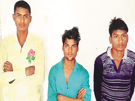 young woman Gang raped by 3 boys