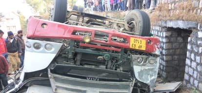 21 passanger injured in hrtc bus accident at nurpur himachal