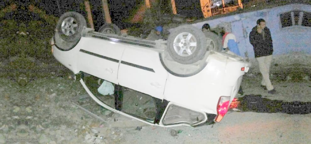 one person died in car accident at manikaran kullu