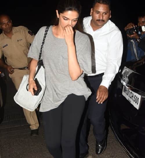 Ranveer Singh and Deepika Padukone spotted at Zoya Akhtar house