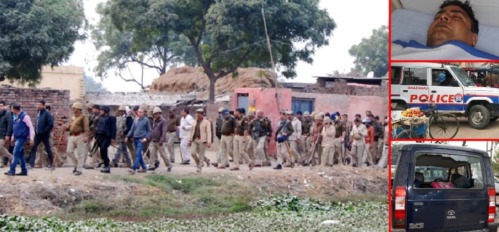 encounter in modinagar people attacked on nia team to save weapons supplier