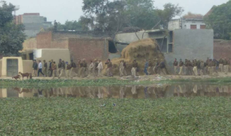 encounter with suspected terrorist and police in ghaziabad