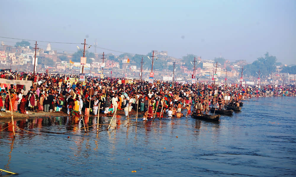Maha Kumbh Mela 2018 in Kurukshetra of Haryana on 5 December