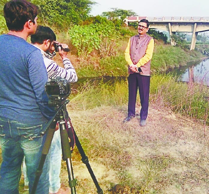 Video of Nirmal Hindan song being prepared