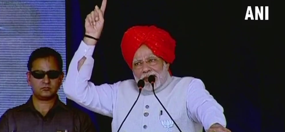 When Modi came on the target of the opponents, the more powerful