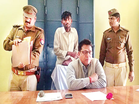 Seven months later, accused of rape arrested
