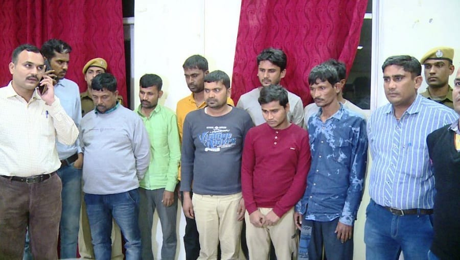 kota police caught 8 member of sunghoda gang from kanpur