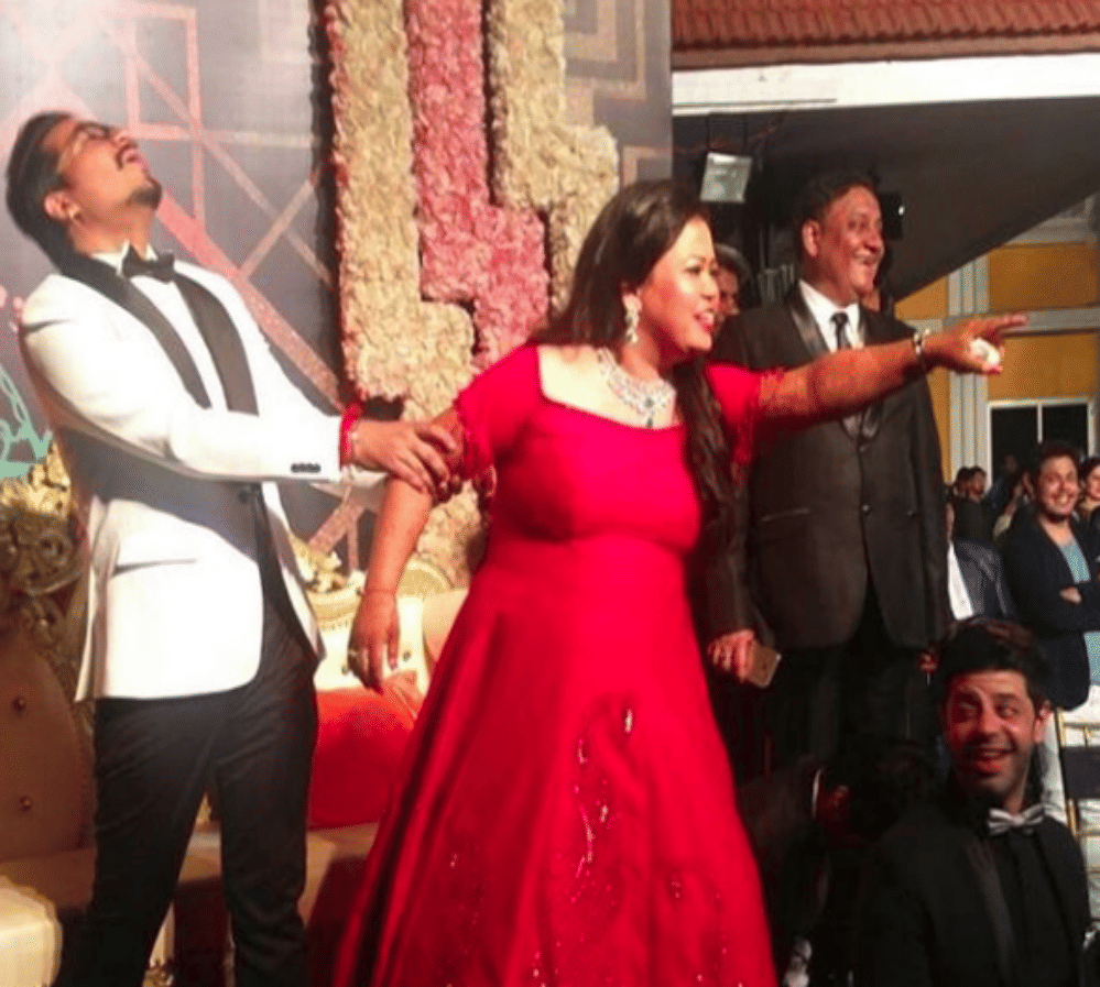 bharti singh and haarsh limbachiyaa cocktail party and mehndi rasam