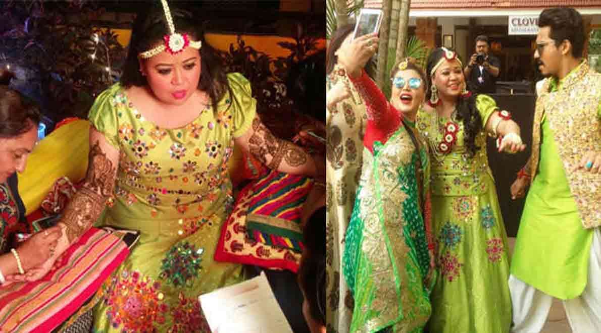 RAKHI SAWANT NAAGIN DANCE IN MEHANDI CEREMONY OF BHARTI