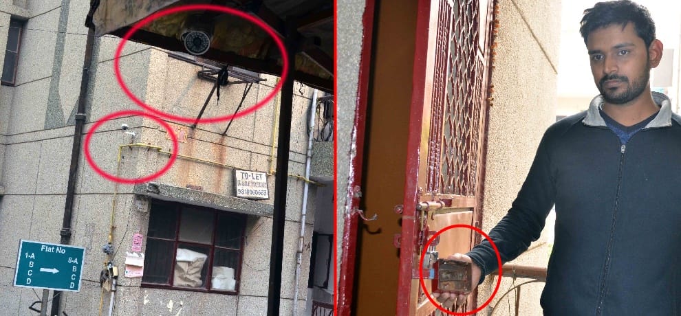 thieves broke locks of two flats and stole things worth of rs 8.5 lakhs