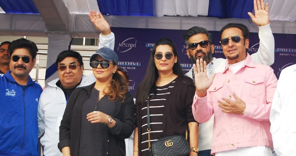 Marathon in Rohtak with the slogan of Save Daughter