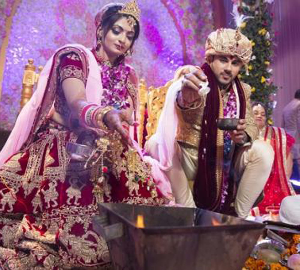 Abhishek Bajaj and Akansha Jindal got married after 7 years of dating