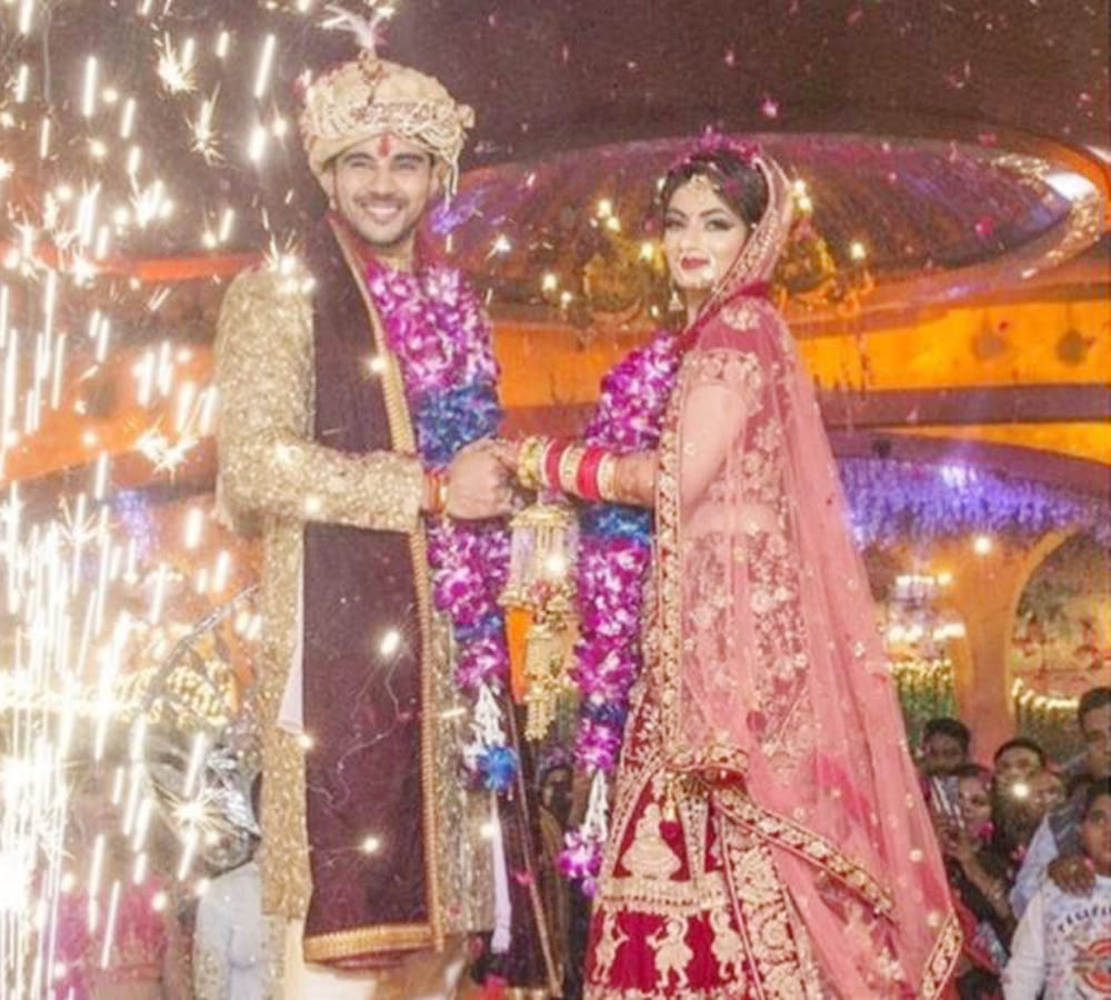 Abhishek Bajaj and Akansha Jindal got married after 7 years of dating
