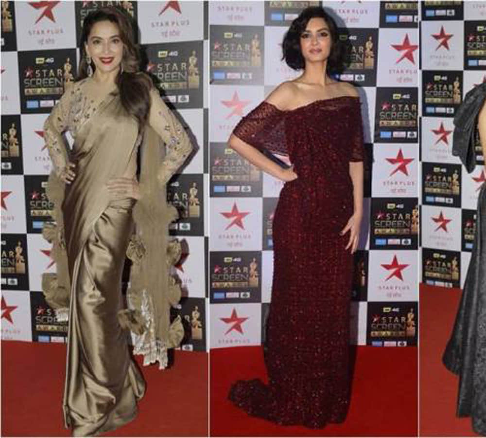 vidya balan and rajkumar rao won best actors trophy in star screen awards
