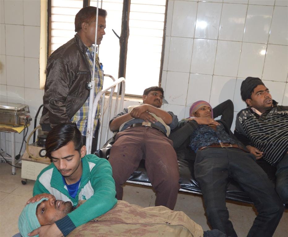  BSP supporters attack on chairman's son