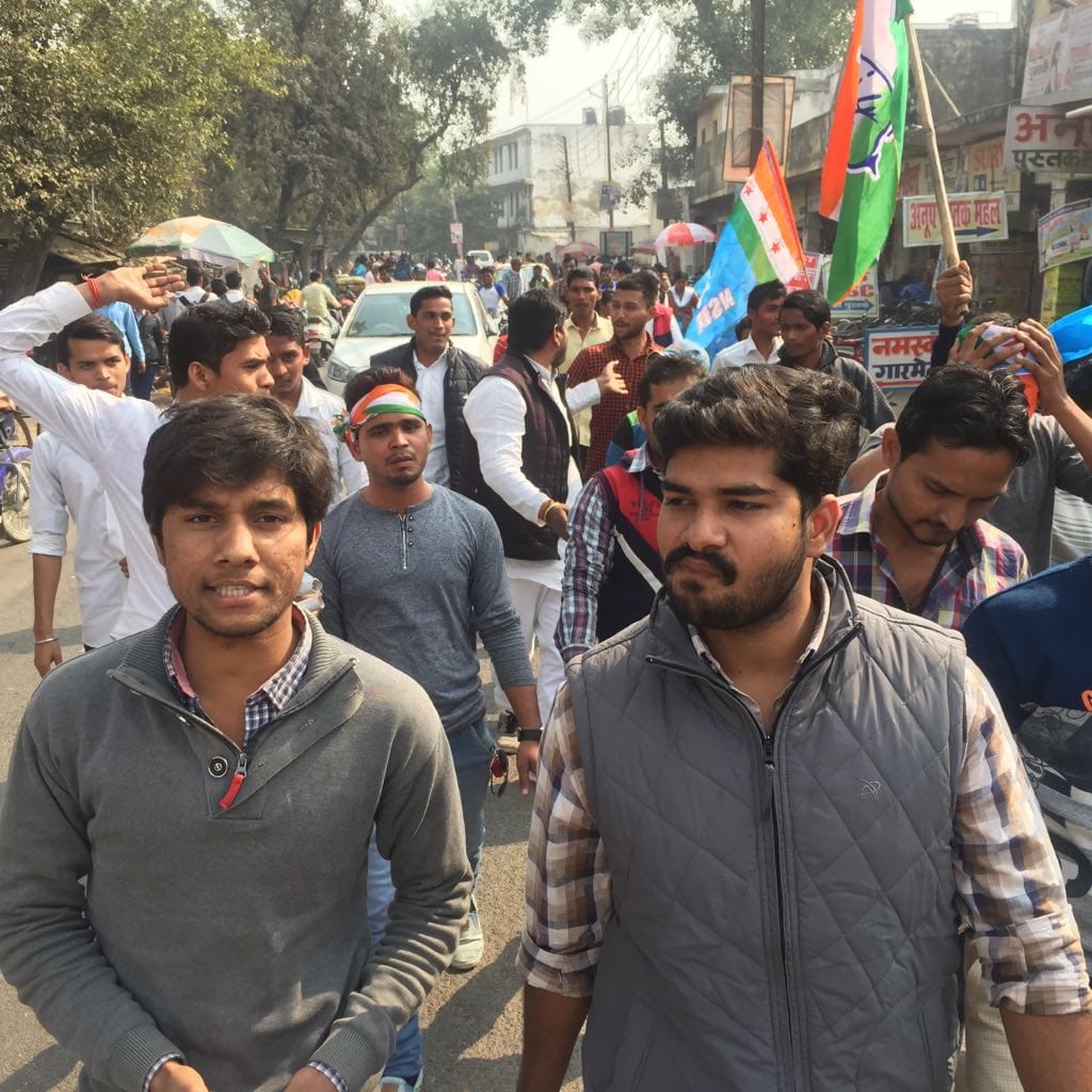 congress men celebrate the change in leadership of party.