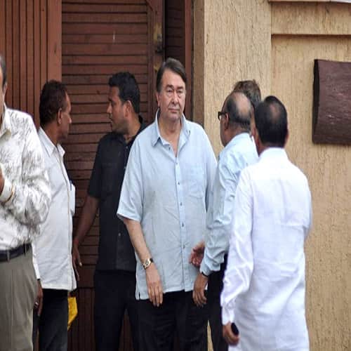 Rishi Kapoor stopped shooting and randhir kapoor became emotional after Shashi Kapoor's death