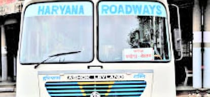 haryana roadways buses strike started for two days