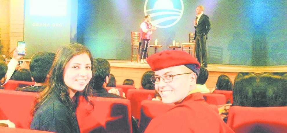 buddhist hishe made a direct dialogue with Barack Obama