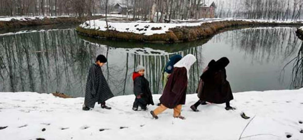 Increased cold in north India, Temperature in Kashmir below zero