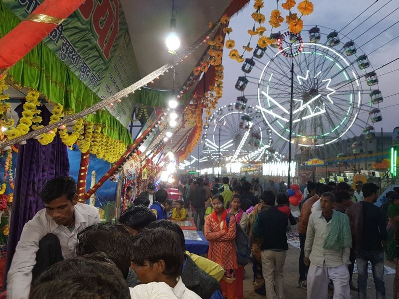 मेला मार्गशीर्ष का लुत्फ उठाने उमड़े श्रद्धालु